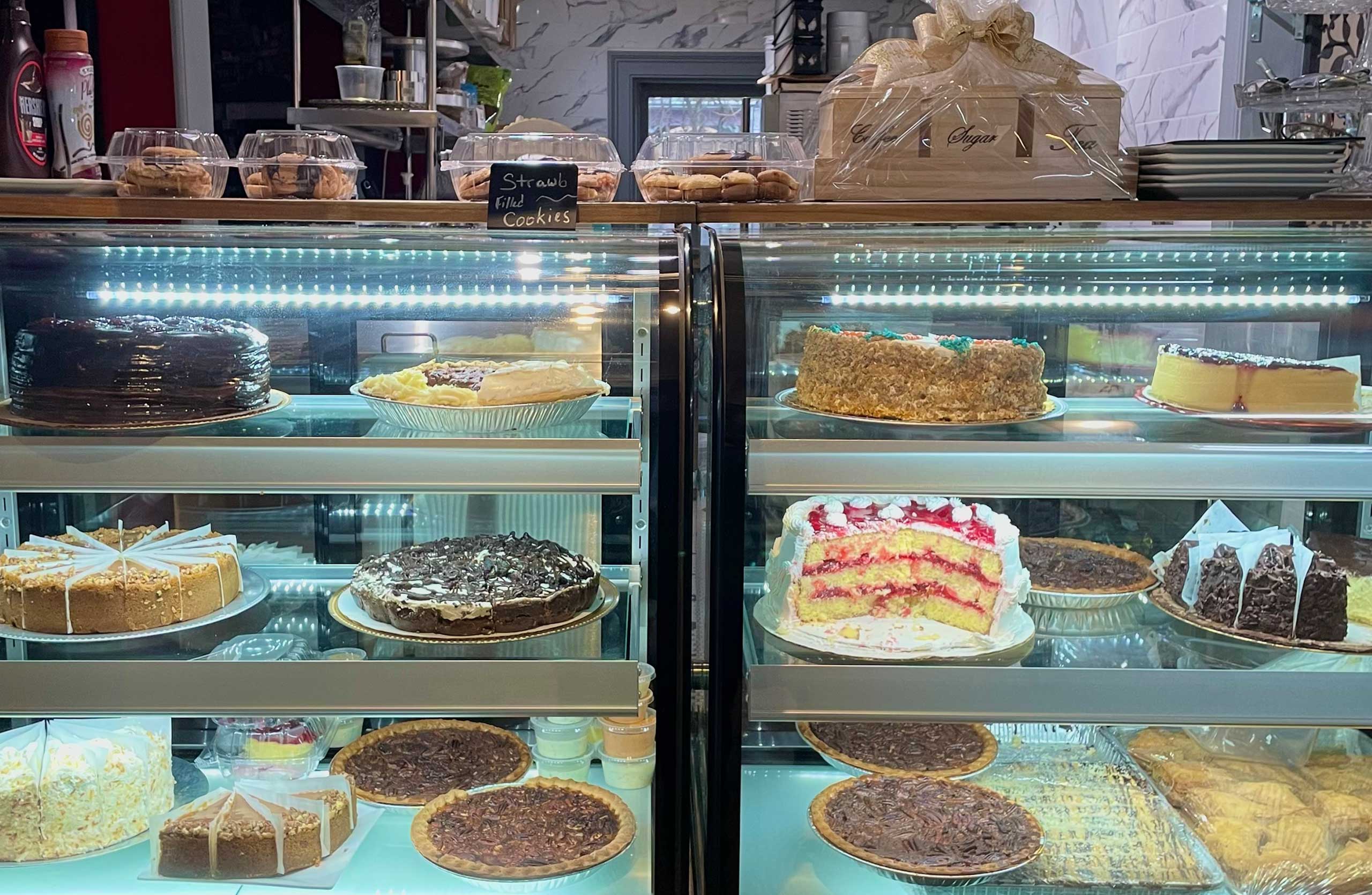 Smoky Rock Bakery display case