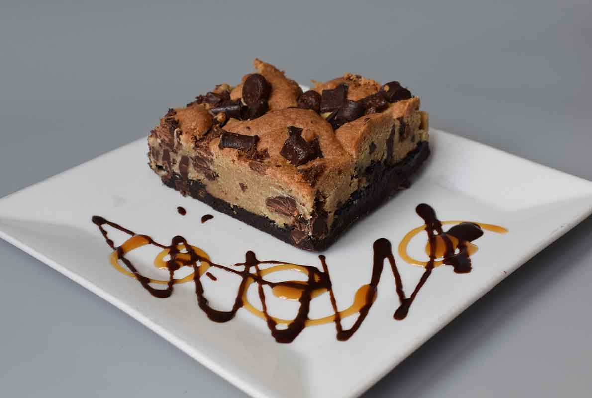 Chocolate chip brownie bar from Smoky Rock Bakery