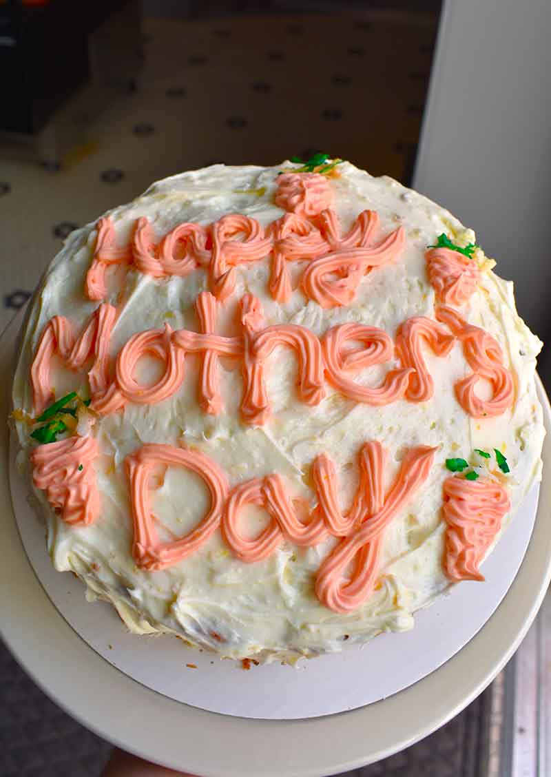 Mother's Day cake from Smoky Rock Bakery