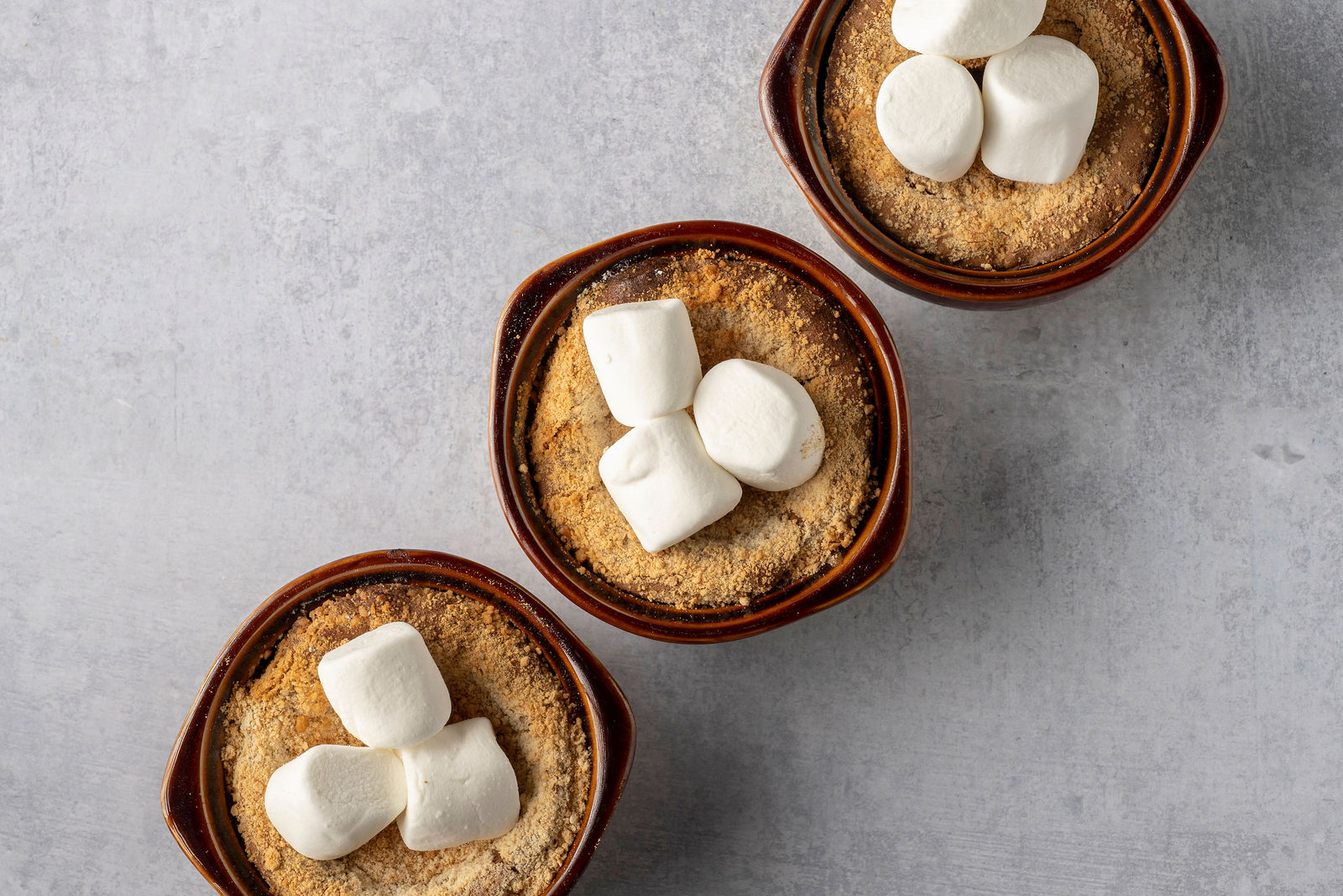 S'mores lava cakes from Smoky Rock Bakery