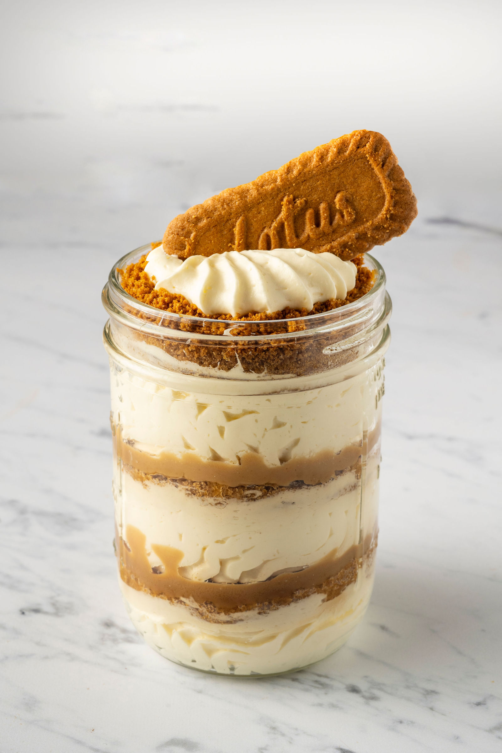 Biscoff dessert jar from Smoky Rock Bakery