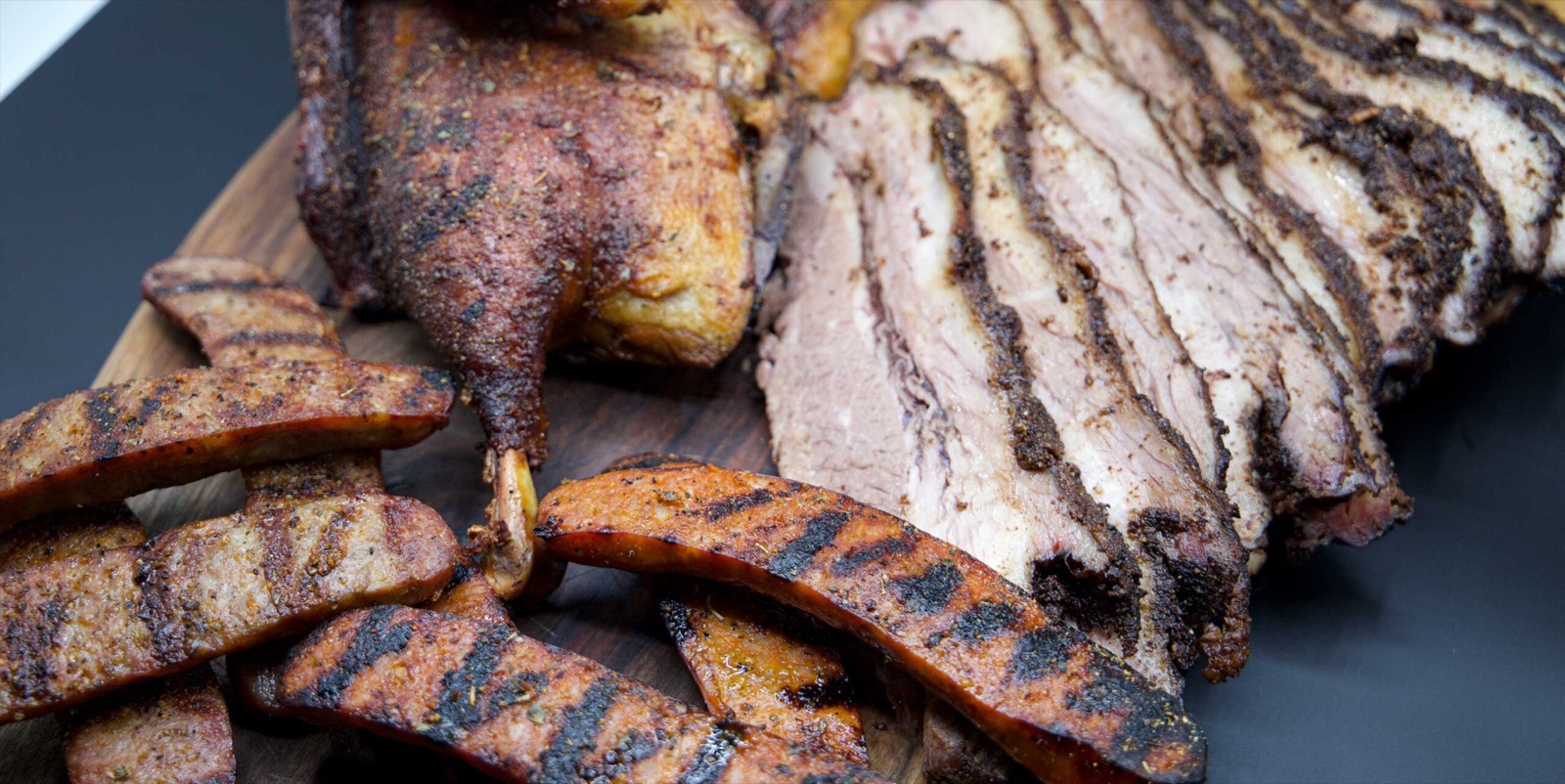 Smoky Rock BBQ signature combo platters